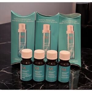 MOROCCAN OIL 4 x Treatment 10 ml + 3 x Protect & Prevent Spray 20 ml NEW